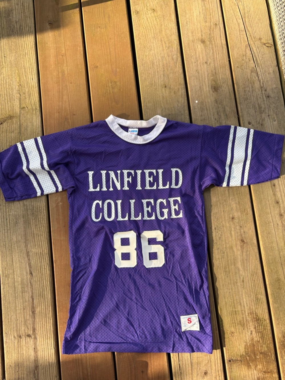 Vintage 1970s Salta Linfield College Football Jersey Men’s Small